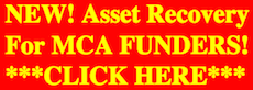 Asset recovery for MCA
                    funders